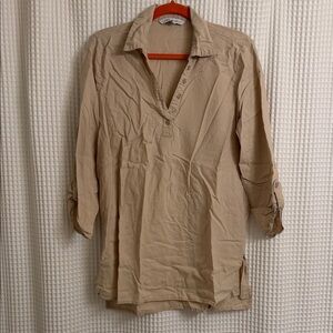 Women's Tan Blouse